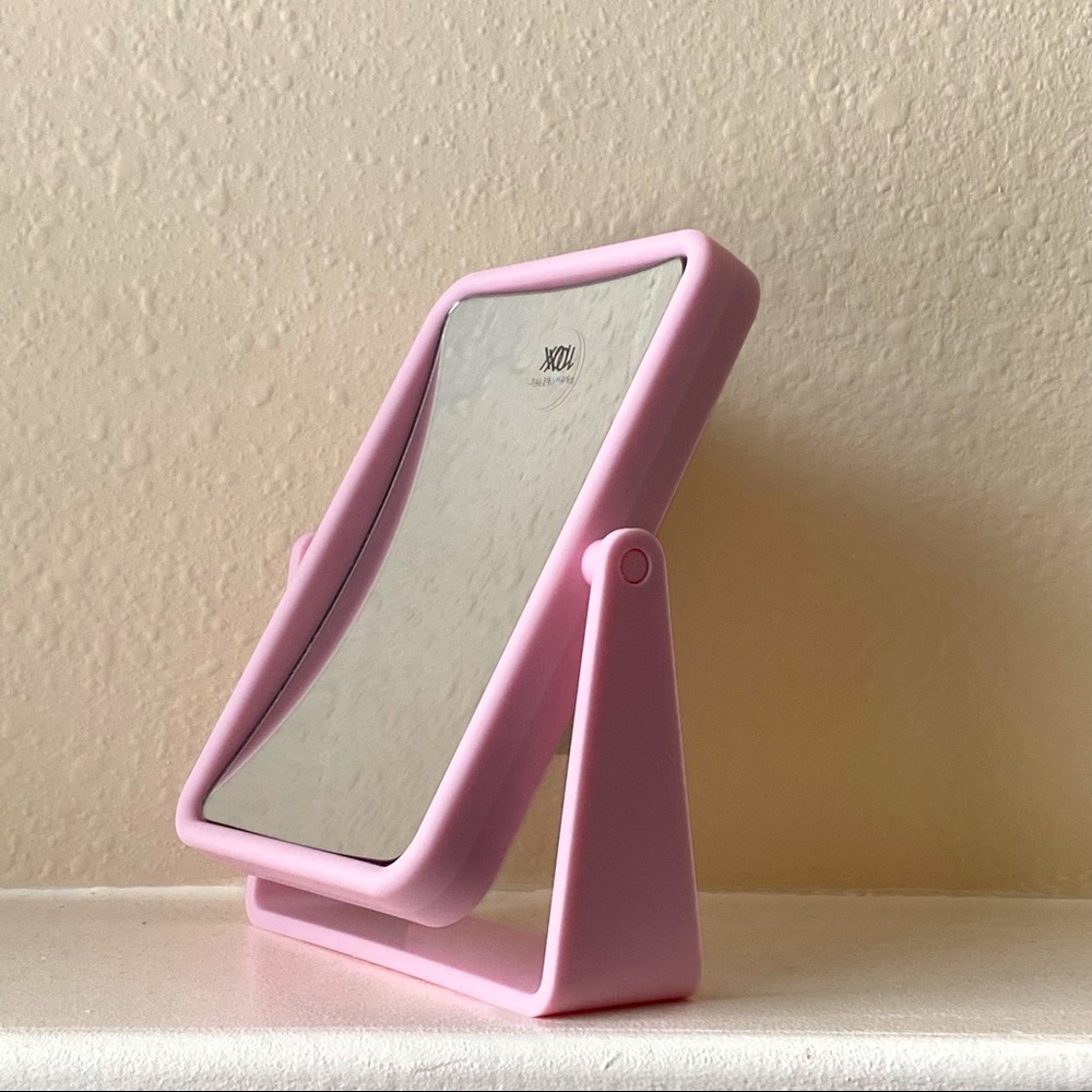 Pastel pink mini mirror